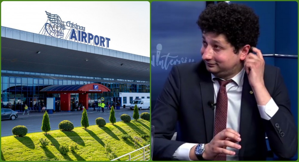 Radu Marian, deputat PAS, vizibil deranjat de întrebarea despre licitația de la Aeroportul Internațional Chișinău